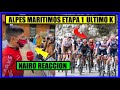 TOUR ALPES MARITIMOS 2021 💥 ULTIMO KILOMETRO 1 ETAPA 🎥 NAIRO Quintana REACCION