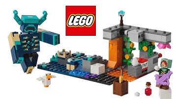 LEGO Minecraft The Warden Encounter 21274 - Speed build