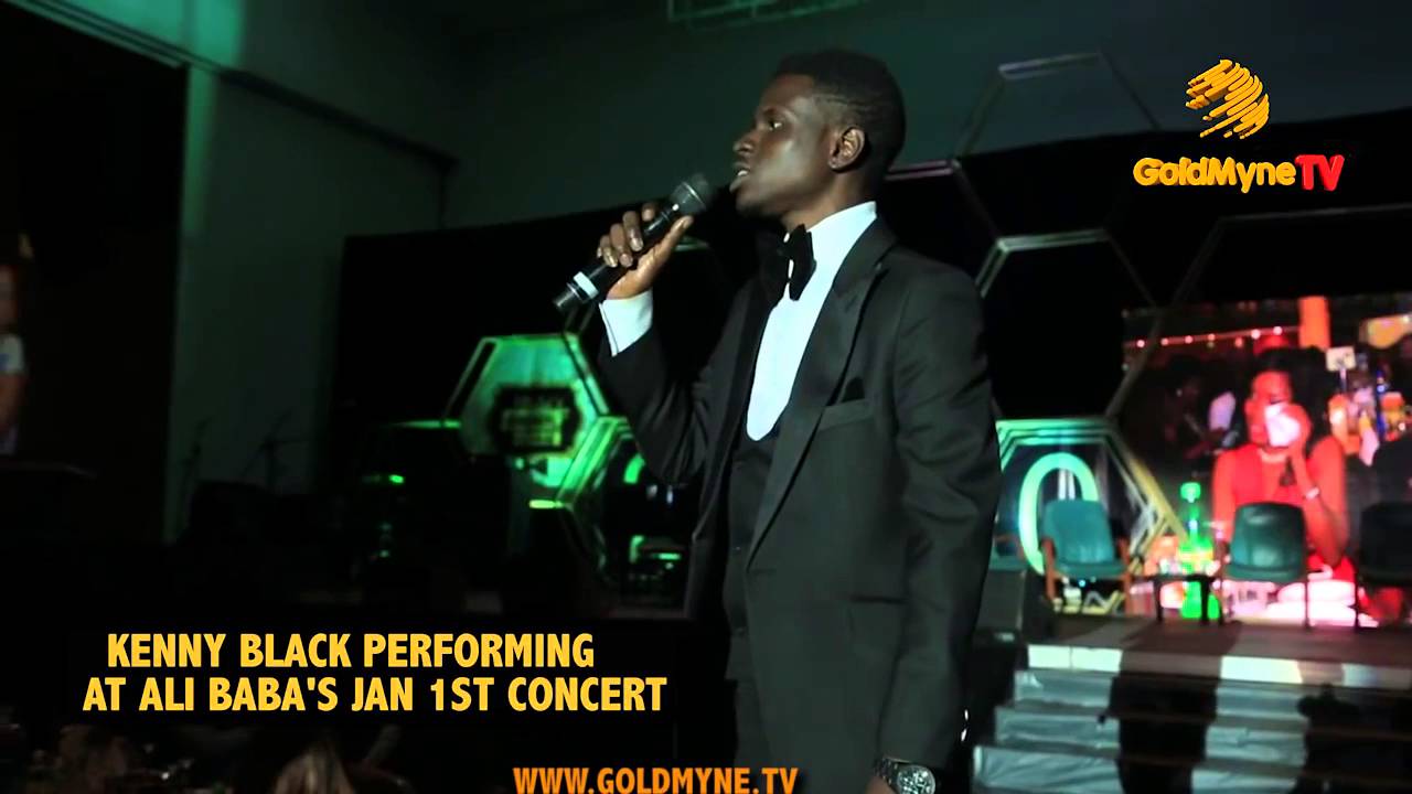 KENNY BLACK'S PERFORMANCE AT ALI BABA'S JANUARY 1ST CONCERT (Nigerian Comedy)