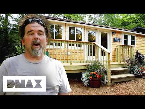 Rebuilding A Tiny Family Cabin With ZERO Plans! | Maine Cabin Masters
