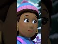 Everest saves Mayor Goodway on a Snow Sled! #PAWPatrol #shorts