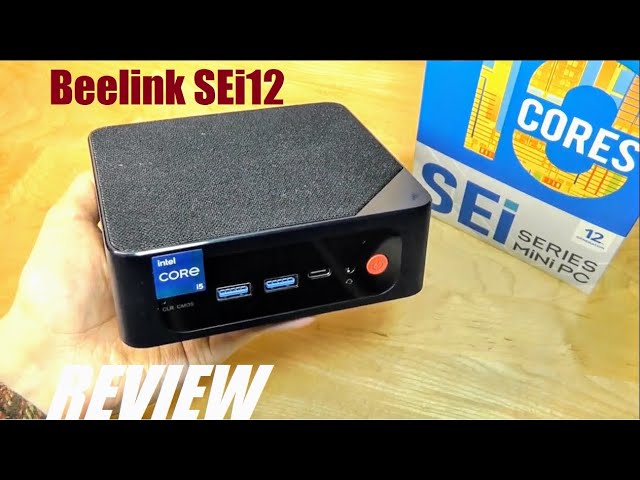 SEi12 i5-12450H Intel 12 Gen Mini PC max Turbo Frequency up to 4.4Ghz –  Beelink