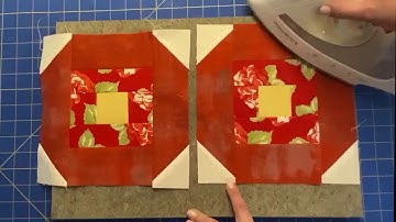 Arrayed In Glory - Flowers Quilt Block