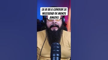 ¿La IA reemplazará a los programadores Junior? 🤔