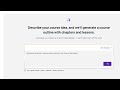 Generate Course Outlines with AI in Creator LMS