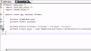 Java Programming Tutorial   68   JComboBox