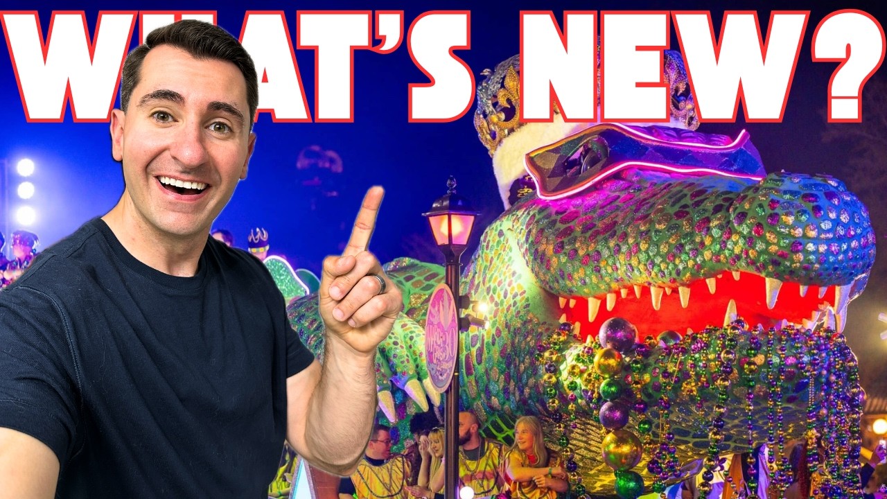 Что нового в Universal Orlando? Марди Гра, новые товары из Epic Universe и новости о строительстве.