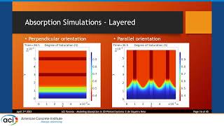 Modeling Fluid Absorption in Anisotropic 3D-Printed Cement-Based Materials