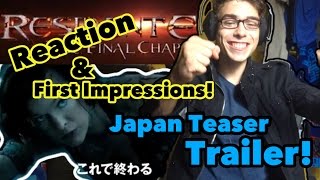 RESIDENT EVIL THE FINAL CHAPTER OFFICIAL JAPAN TEASER TRAILER REVEAL!