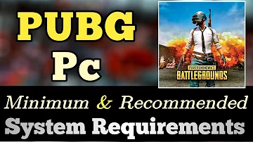 Kolik GB má PUBG PC?