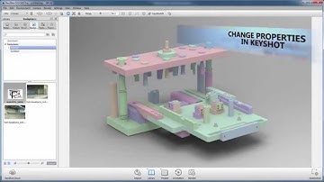 ANSYS SpaceClaim Sneak Peek - Keyshot Livelinking