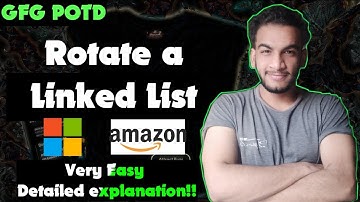 Rotate a Linked List | gfg potd | 10-08-24 | GFG Problem of the day