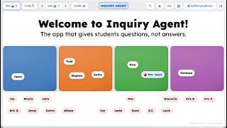 INQUIRY AGENT (InqAgent.com) ● The App that gives students Questions, not answers. [Trailer] screenshot 5