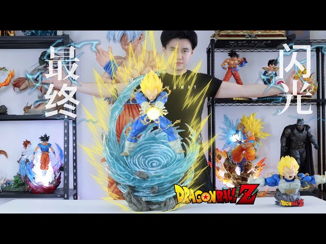 RYU Studio Dragon Ball Final Flash Vegeta Resin Model Painted In