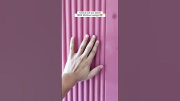 🚪✨ Sneak Peek of our mesmerizing 3D MDF door design!