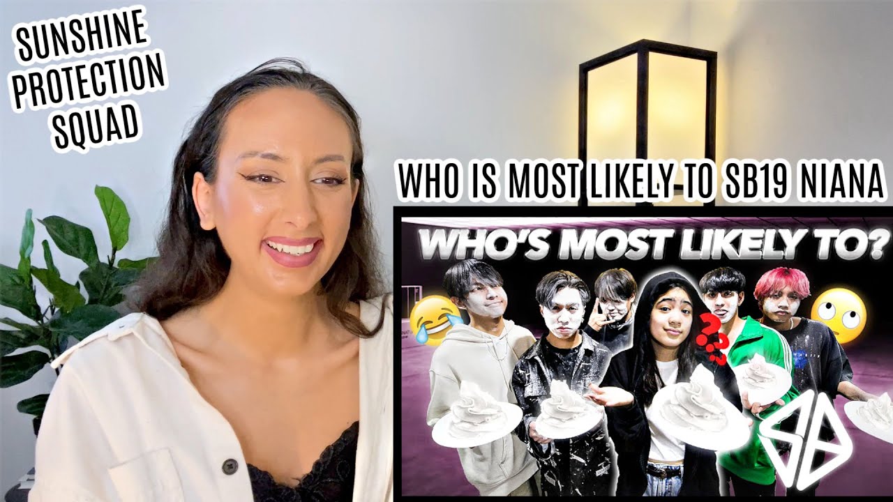 WHO'S Most Likely CHALLENGE with SB19! REACTION | NIANA GUERRERO
