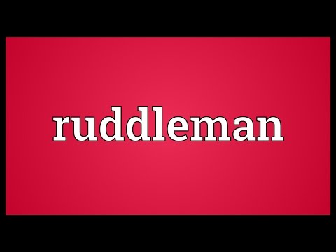 Header of ruddleman