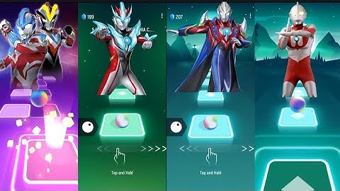 Ultraman Tiles hop Edm rush