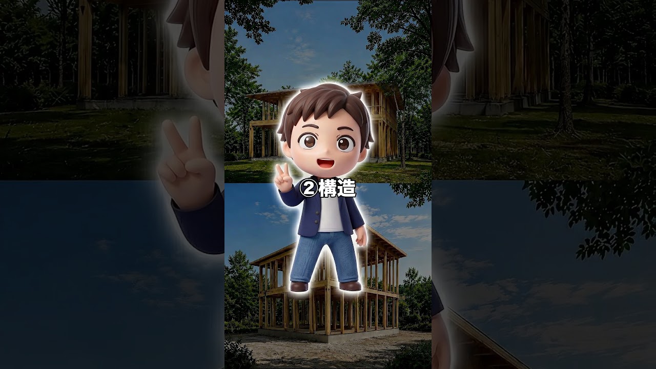 木の家を建てるなら？積水ハウスvs住友林業 #shorts