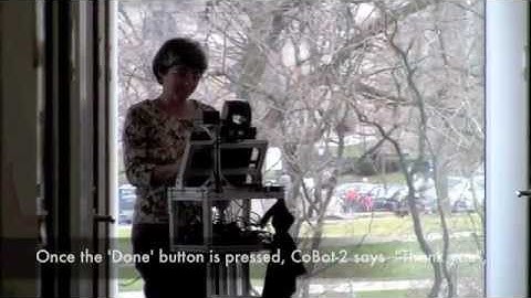 CMU CoBot executing tasks requested from the web