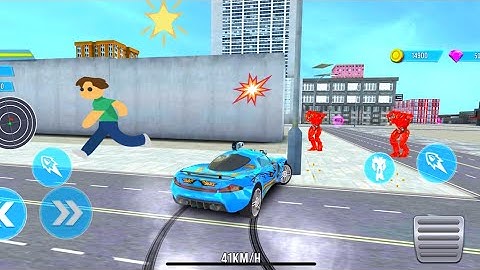 Octopus Robot Car 3D War 🔥 | Epic Robot Battle Game | Car vs Robot War 2025 Gameplay