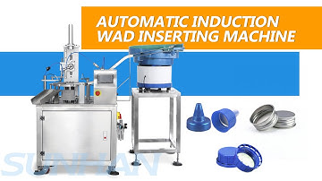 How To Use the Automatic Induction Caps Wadding Inserting Machine(Cap Lining Machine)?
