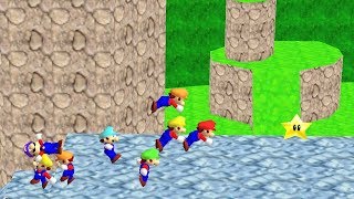 Task 9 Ghost comparison - SM64 TAS Competition 2019