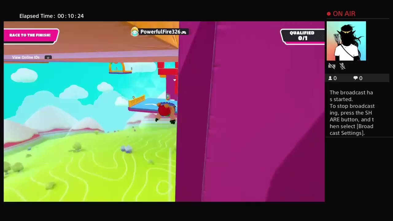 Fall guys but its digi's shuffle selection?!