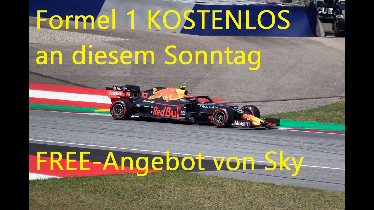 KOSTENLOS Formel 1 schauen 🏎️ Großer Preis von Ungarn FREE von Sky