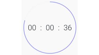 45 seconds exercise count down timer with last 5 seconds sound effect (no copy right)