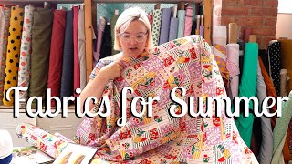 Fabrics and Sewing Patterns for Summer