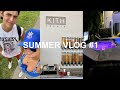 SUMMER VLOG 01: bffs bed party, water slide & more !!