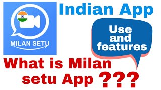 How to use milan setu app in Hindi / what is milan setu app in hindi screenshot 2