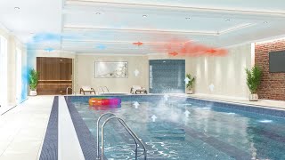 Innovative Pool Ventilation Solution 3D Animation by Nordic Render