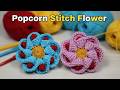 Crochet Flower| Crochet Tutorial #crochet