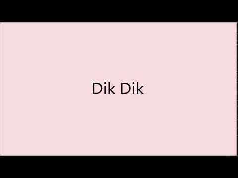 How to pronounce 'Dik-Dik' in English - YouTube
