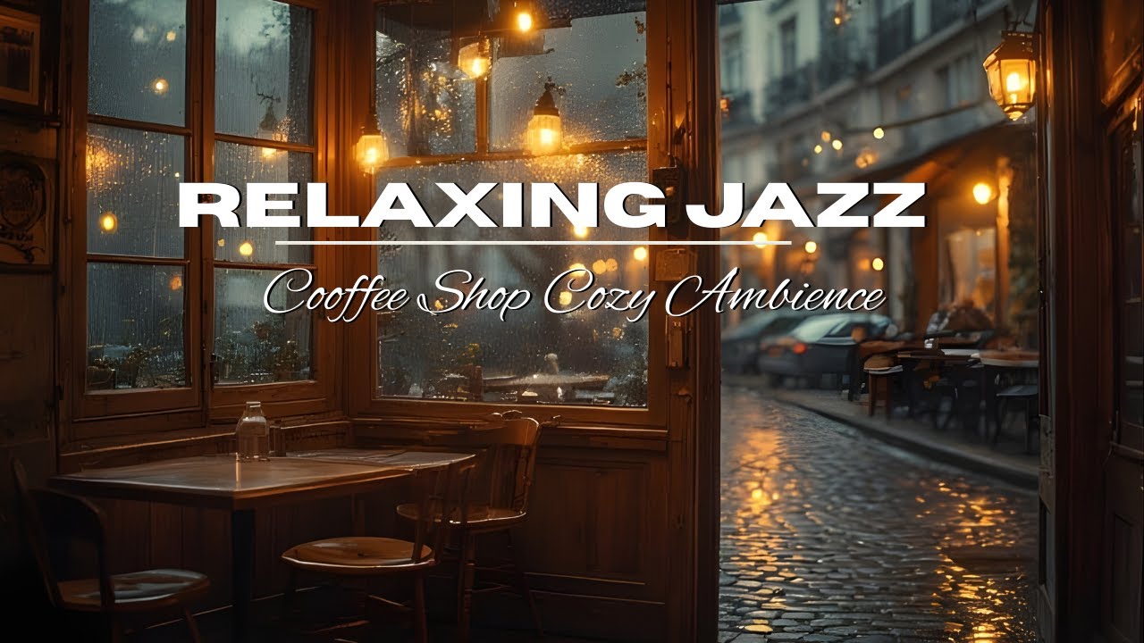 Cozy Coffee Shop Jazz ☕ Relaxing Ambience for Deep Sleep