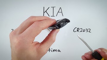 Kia Optima Key Fob Battery Replacement (2014 - 2020)
