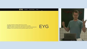 EYG a predictable, and useful, programming language by Peter Saxton