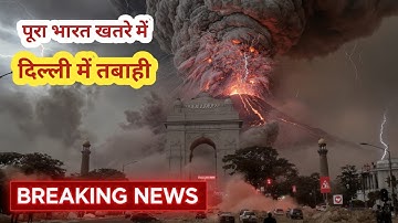 Delhi On High Alert LIVE: 12000 साल बाद दिल्ली में सबसे बड़ी तबाही ! खतरे में 3 करोड़ लोग! #news LIVE