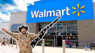 Buying Walmart's MOST EXPENSIVE Gun then Taking it Hunting!!! (Catch Clean Cook)