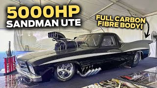 This 5000hp Holden HQ Sandman Top Doorslammer Is INSANE!