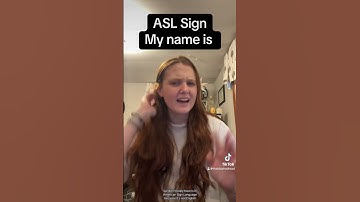 Learn How To Sign "My Name Is" in ASL for Beginners | American Sign Language #shorts