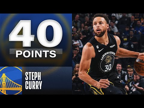 Steph Curry Makes History In 40-PT Performance 🔥 | November 11, 2022