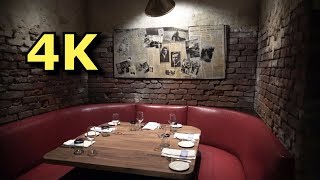 Enzo's Hideaway Tunnel Bar and Restaurant - Disney Springs - Prohibition Era Rum Runner Caves - 4K