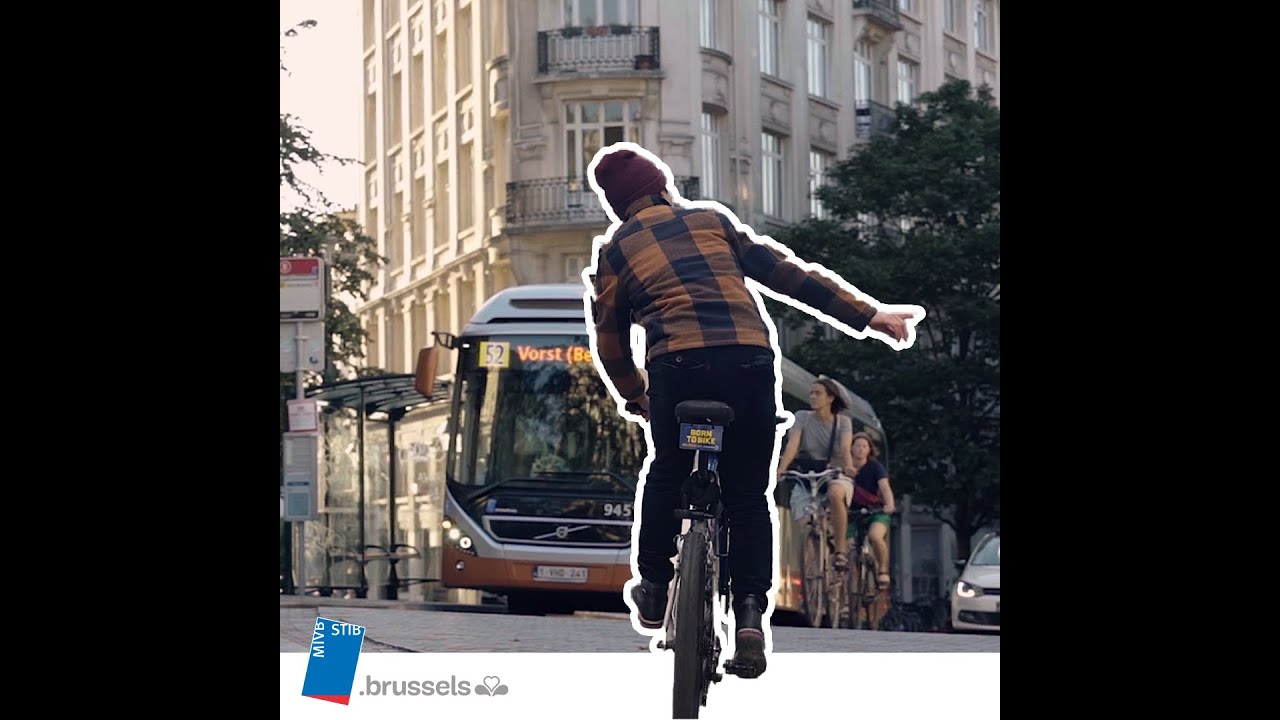 Cyclists vs bus drivers in Brussels - 2023