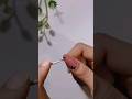 Simple flower nail ar design tutorial nailart shorts trending