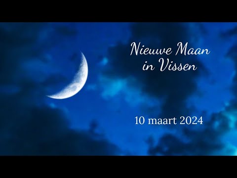 Nieuwe maan in Vissen 🌑♓ De deur naar het nieuwe ✨ Inspiratie, creativiteit en spiritualiteit 💙