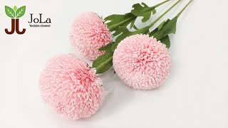 Cách làm Cúc Ping pong rất dễ thương và dễ làm/ How to make paper Ping Pong flowers/ JoLa handmade