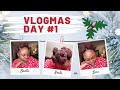 JUMBO BANTU KNOTS ON LOCS | VLOGMAS DAY #1